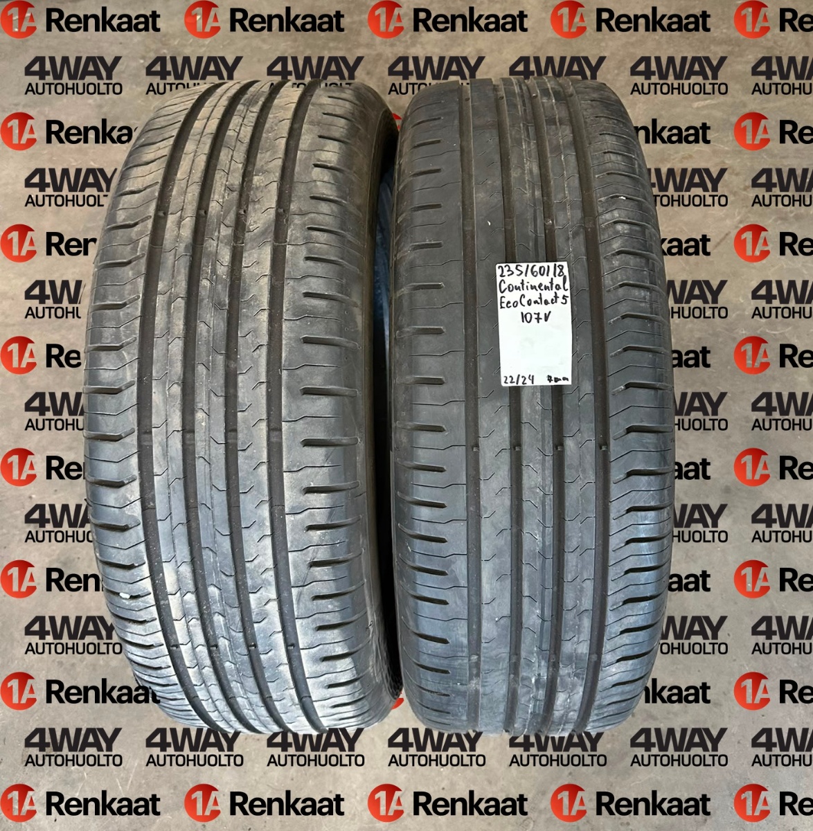 suverehv Continental Conti Eco Contact 5 DOT2022-24